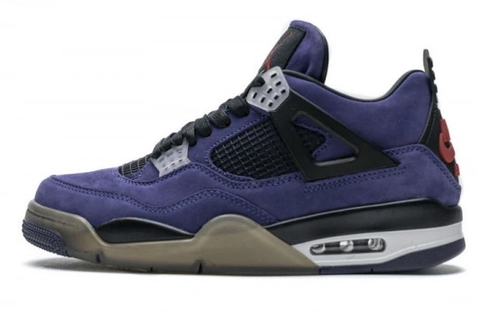 Purple AJ4-766302 Scott Jordan x 4 Travis Air AJ4-766302 Retro 0624